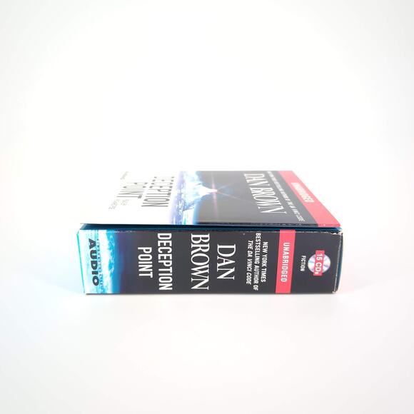 Deception Point AUDIO BOOK Novel by Dan Brown - 15 Compact Discs / CDs - GUC - Picture 5 of 15